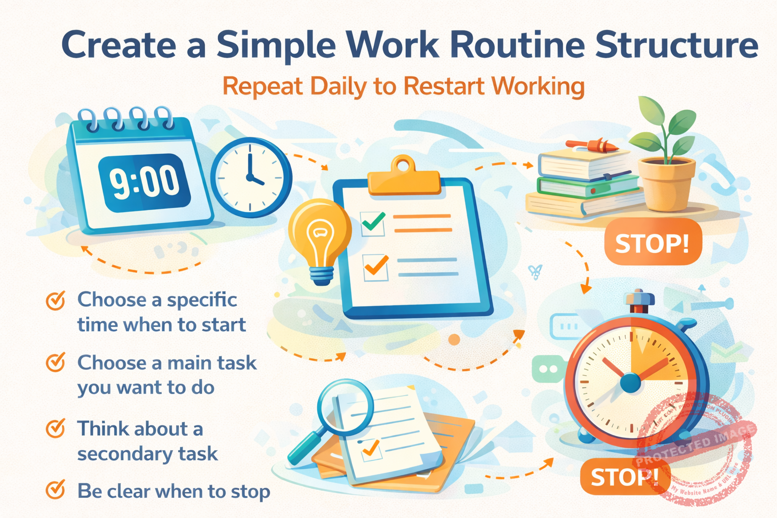 Create a Simple Work Routine Structure